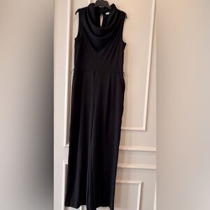 Calvin Klein Black Sleeveless Jumpsuit